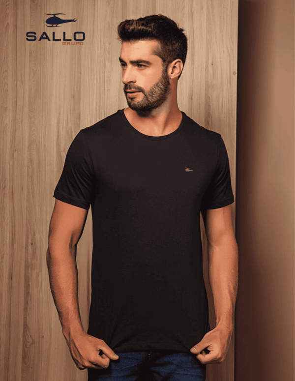 Camisa Básica Sallo Gola O Cor 210: Estilo e Conforto