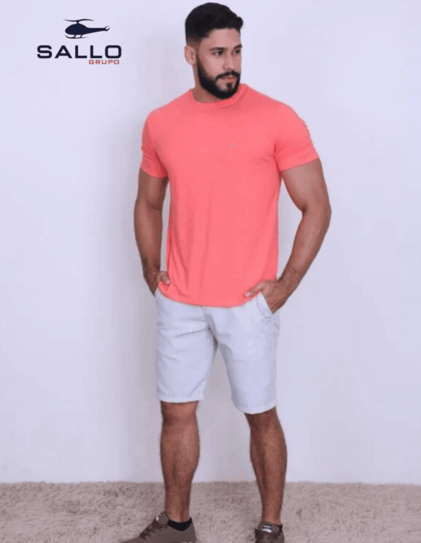 Camisa Básica Sallo Gola O Cor 356: Estilo e Conforto