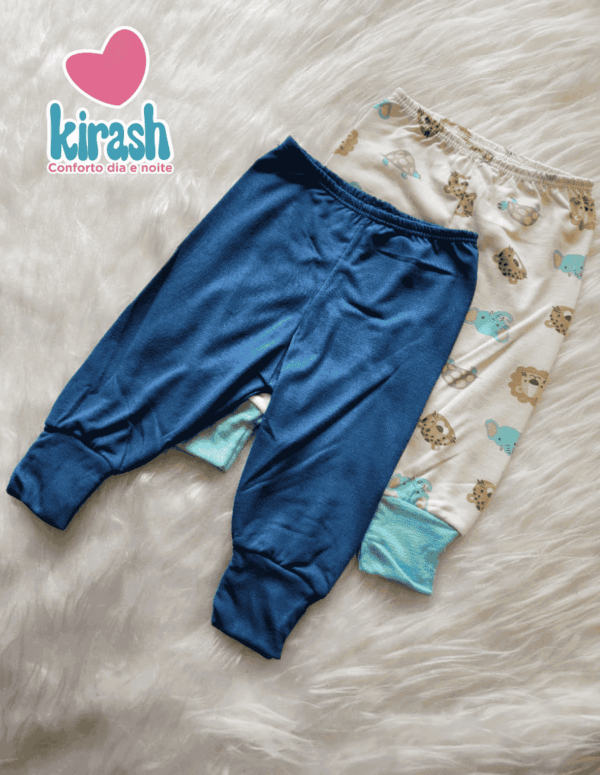 Kit com 2 Mijões com Pé Reverso Kirash P ao G