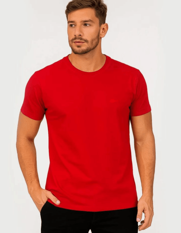 Camisa Básica Sallo Masculina Gola O Cor 308